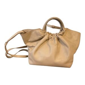 DeMellier Los Angeles bag in light tan, size is small
